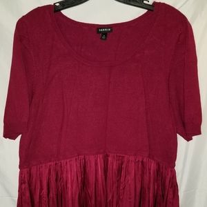 Torrid red top size 3